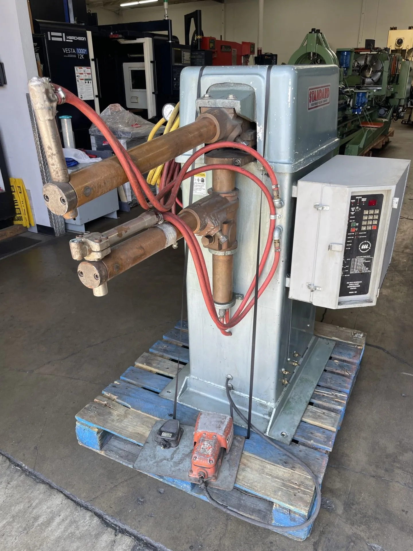 Used STANDARD AR3-24-75 Rocker Arm Spot Welders California US | Wheeler Machinery Sales #1324426