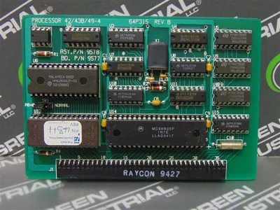 Thermo Environmental 42/43B/49-4 Processor Board 64P315 Rev. B Used