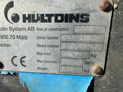 2008 HULTDINS SG260S-LP Grapple | Title Equipment & Recreation Inc. (4)