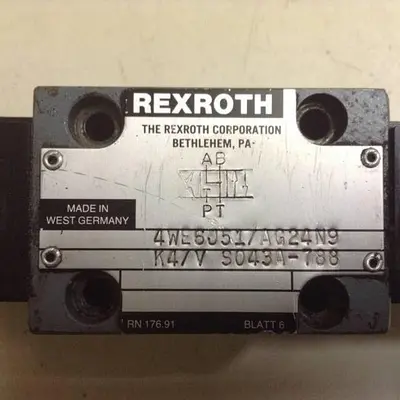 Used REXROTH 4WE6J51AG24N9K4V Valves/Fittings Michigan US | Ideal Machinery #1266053