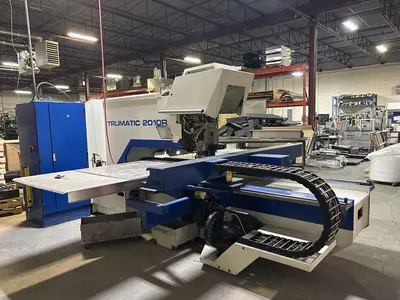 Used 2003 TRUMPF TRUMATIC 2010R Turret Punches Ontario CA | Trader Machinery Inc #1545609