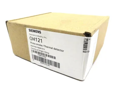NEW SEALED SIEMENS OH121 PHOTO SMOKE/THERMAL DETECTOR