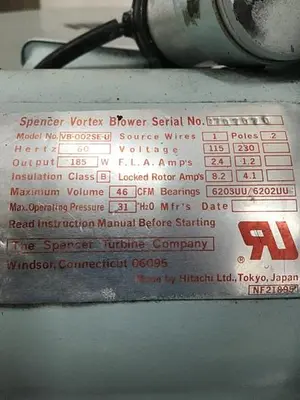 USED SPENCER VB-002SE-U