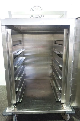 ALADDIN TEMP-RITE STAINLESS STEEL SIX TRAY ROOM SERCIVE CART