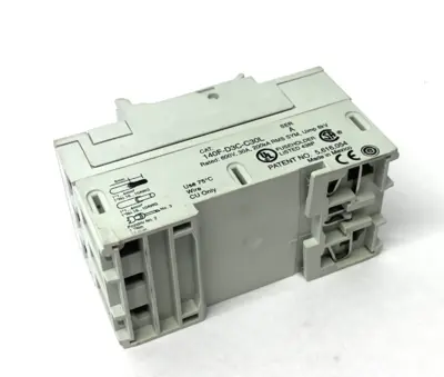 USED ALLEN-BRADLEY SER. A FUSE HOLDER 3-POLE 30A