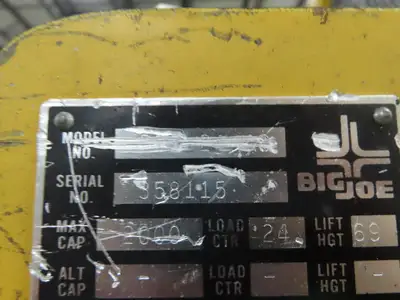 Used BIG JOE _UNKNOWN_ Pallet Lifters Indiana US | Arrow Industrial #617341