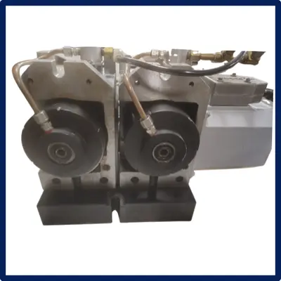 USED MITSUBISHI BRUSHLESS HA5C2 SIGMA- 5 DUAL TAILSTOCKS