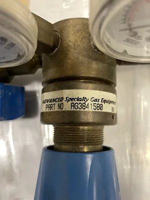 Advanced Specialty Gas Equipment AG3841580 Pressure Regulator 0-2000/4000PSI