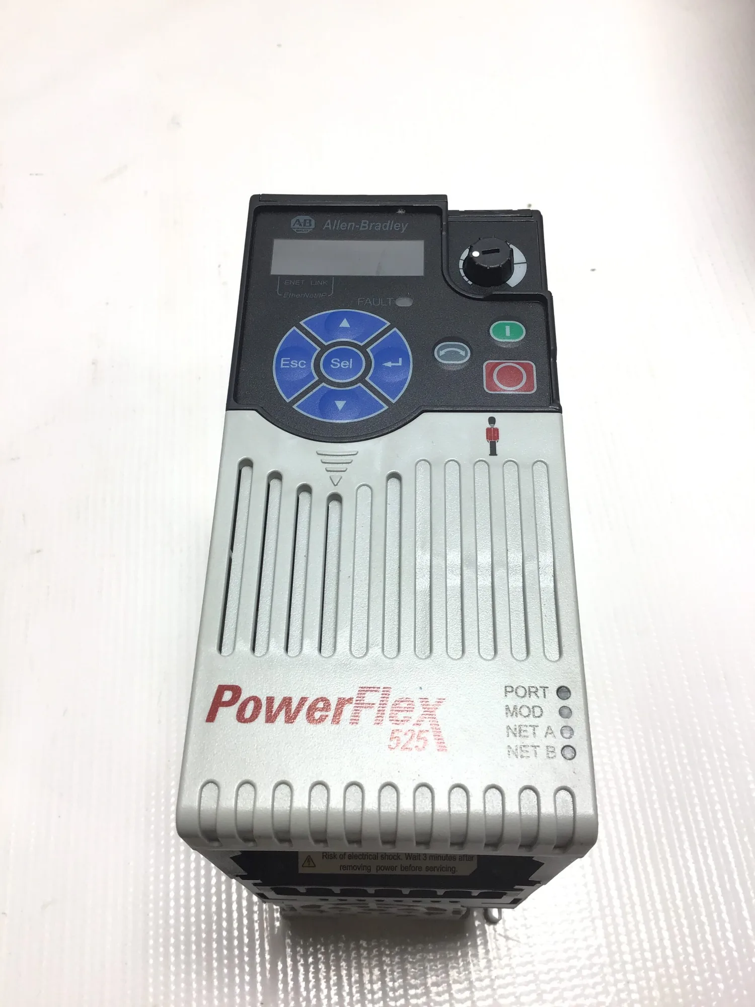 Allen-Bradley 25B-D2P3N104 PowerFlex 525 AC Drive 0.75kW 1.0HP 3 Phase 100KA