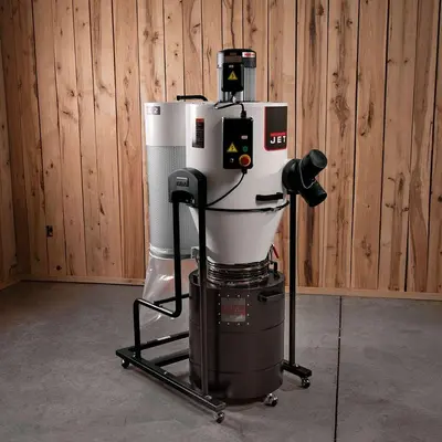 New | in-Stock 2026 JET JCDC-2 CYCLONE DUST COLLECTOR, 2HP, 230V Dust Collectors Wisconsin US | John G Weber Co Inc #1327614