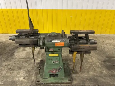 2,000 LBS X 12" LITTELL MODEL #20-12 DOUBLE END PULL OFF UNCOILER COIL REEL: STOCK #23715