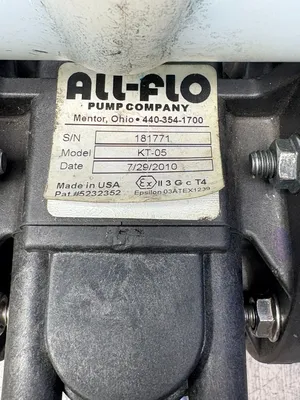 ALL-FLO KT-05 Diaphragm Pumps | ESS Industrial Equipment Sales (4)