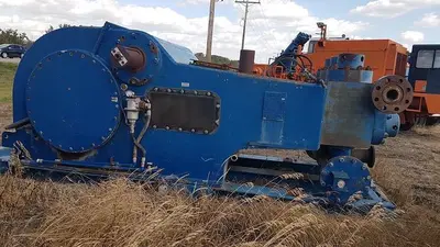 USED IDECO T-1300 TRIPLEX MUD PUMP