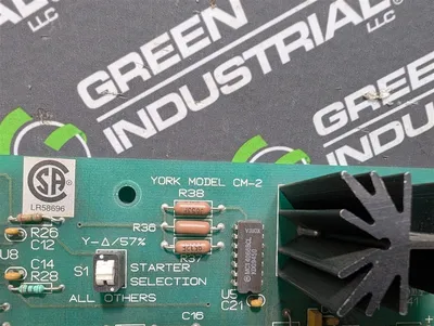 York 031-00947D-000 Current Control Board Model CM-2 Rev. C Used