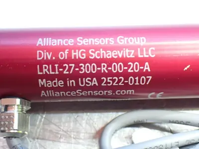 NEW ALLIANCE SENSORS GROUP LRLI27300R0020A
