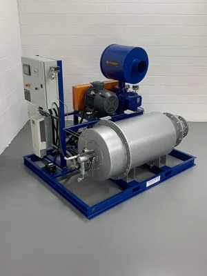 2025 Steam boiler 100 BHP 8 PSI 450 F superheat Direct fired gas new and 1 used 99% eff. steam boiler | Steam Well LLC (5)