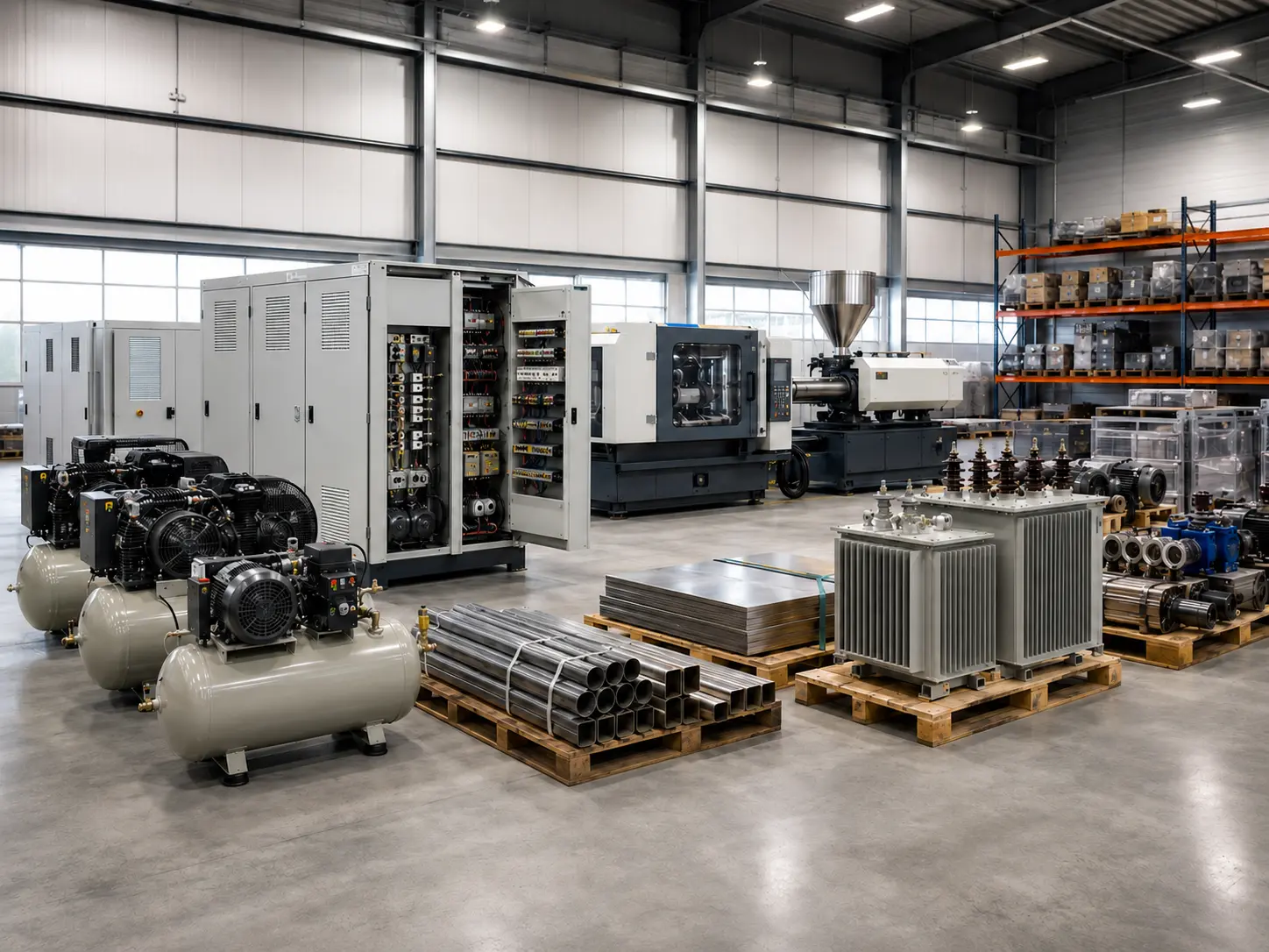 Buy industrial equipment from PCNA