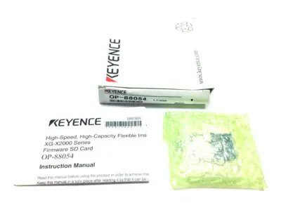 New | in-Stock KEYENCE Firmware SD Card for XG-X Series PLC Processors Michigan US | Maverick Industrial Sales #1389314