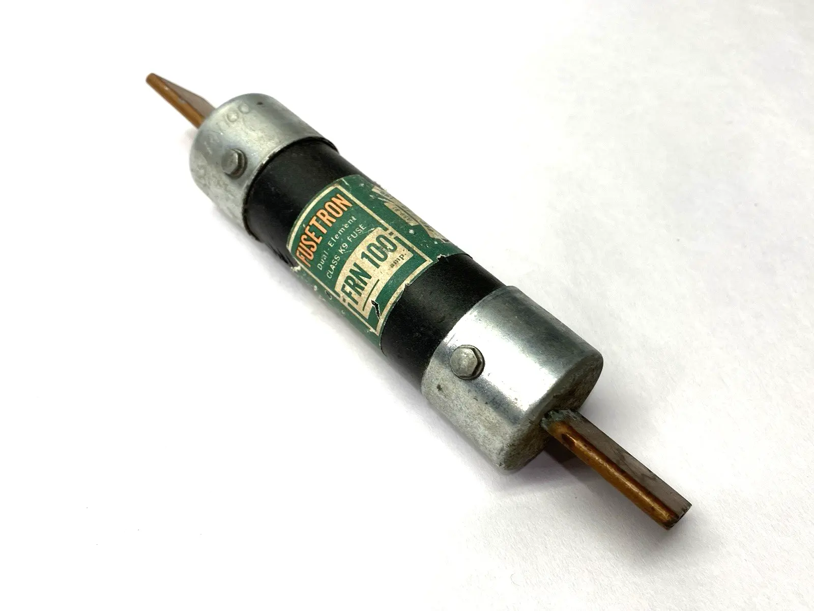 USED BUSSMANN DUAL ELEMENT FUSE CLASS K9 250V 100A