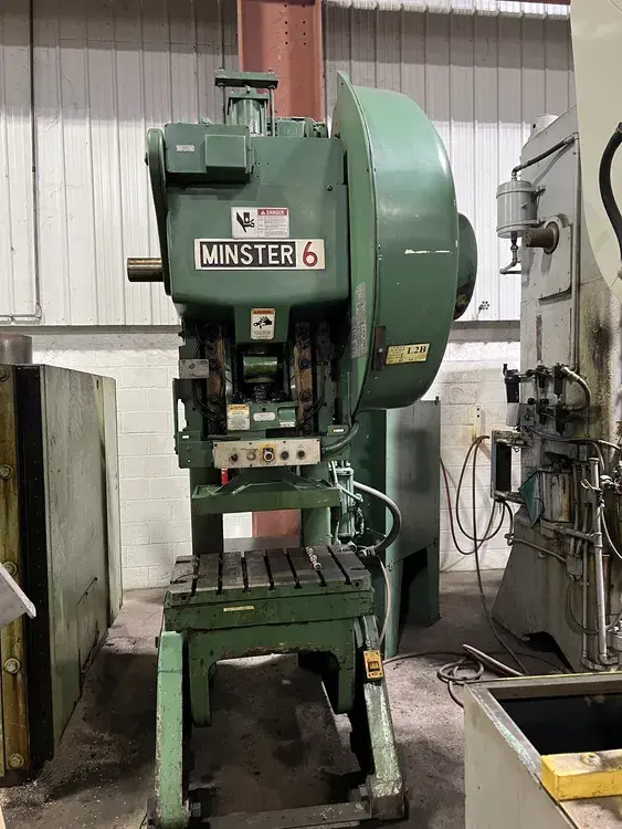 Used 2001 MINSTER 6SS Gap Frame (OBS) Presses Illinois US | BLUMBERG MACHINERY COMPANY #396507