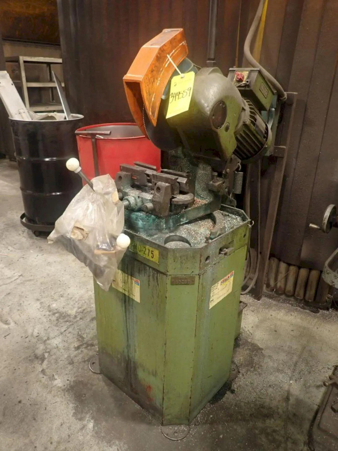 10" SOCO KBC MACHINERY MODEL #MC-275F COLD SAW: YOBRO #24280