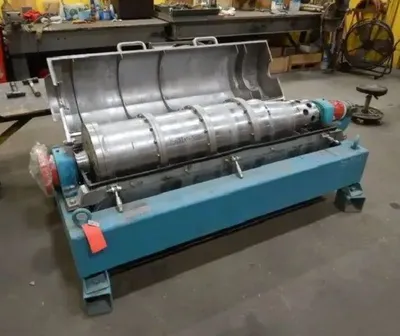 Alfa-Laval NX 418B-31G sanitary decanter centrifuge, 316SS.