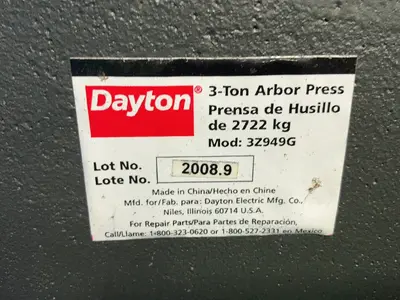 Used DAYTON 3Z949G Miscellaneous MRO Ohio US | HGR 24 #1545764