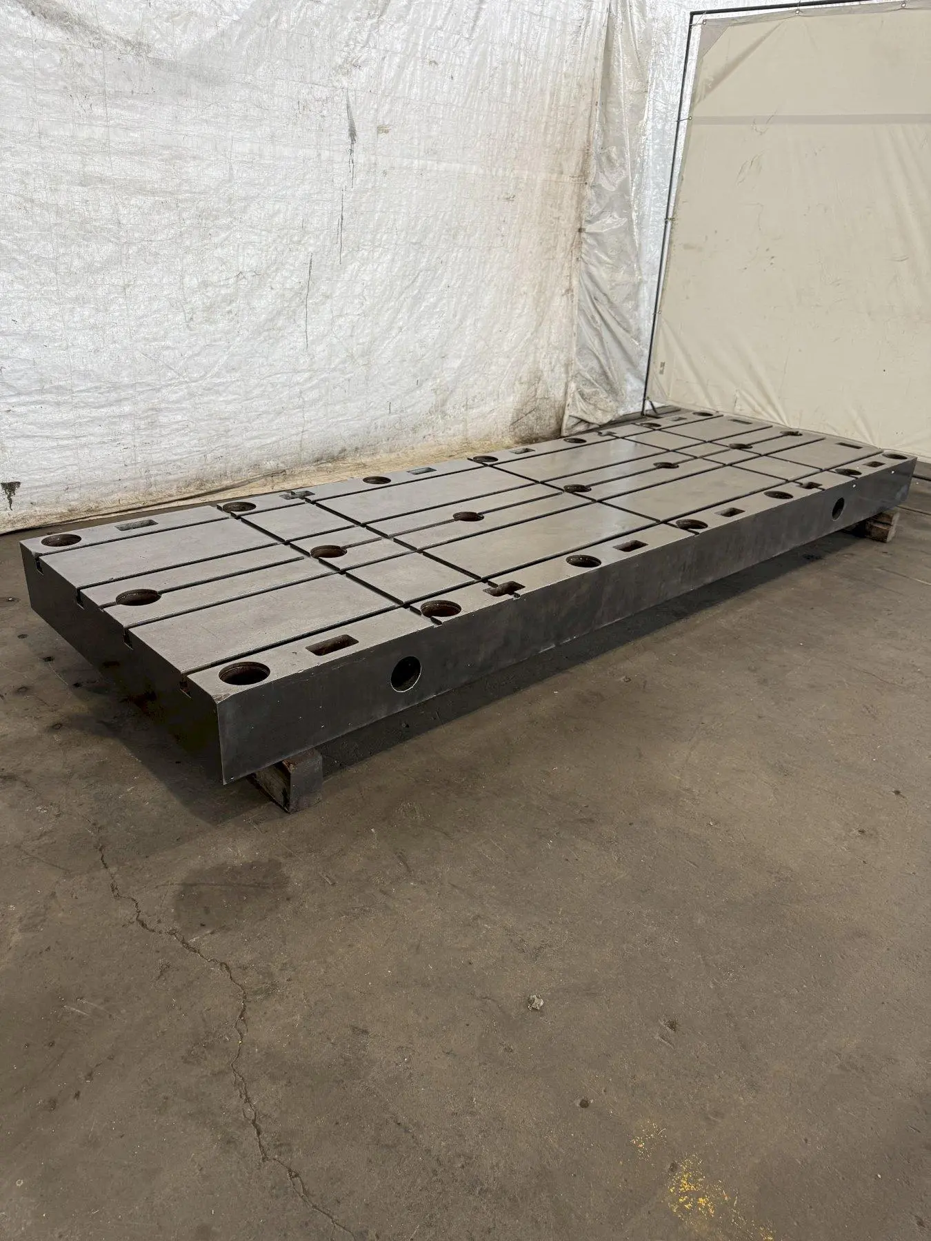 48" X 147" T SLOTTED FLOOR PLATE. STOCK # 1120624