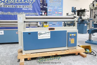 New | in-Stock BAILEIGH SR-5016 Plate Bending Rolls including Pinch California US | Sterling Machinery Exchange #1465819