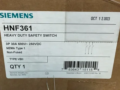 USED SIEMENS HNF361