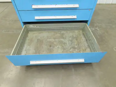 Nu-Era Modular Tool Storage Cabinet 10 Drawer 45x28x61" Stanley Vidmar Lista