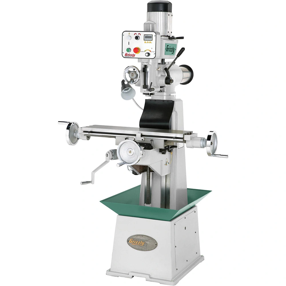 8″ x 30″ New Grizzly Vertical Knee Mill Model G0695
