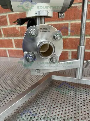 USED YOKOGAWA ADMAG CA CA204SG MAGNETIC FLOWMETER W/ STAND, CONTROLLER