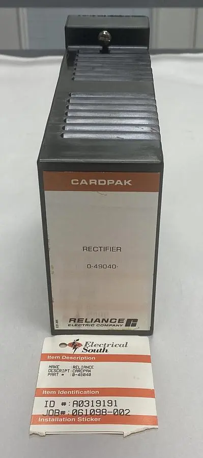 USED RELIANCE 0-49040