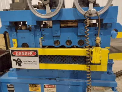 METFORM 24" X 1/4"  HI PRECISION BACKED UP COIL STRAIGHTENER STRIP  (14555) LEVELERS (ROLLER / PLATE & STRETCH) | Machinery International LLC (6)