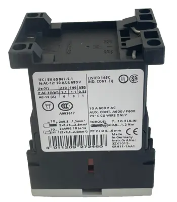 NEW SIEMENS 3RH1131-1AF00 CONTROL RELAY 3RH11311AF00