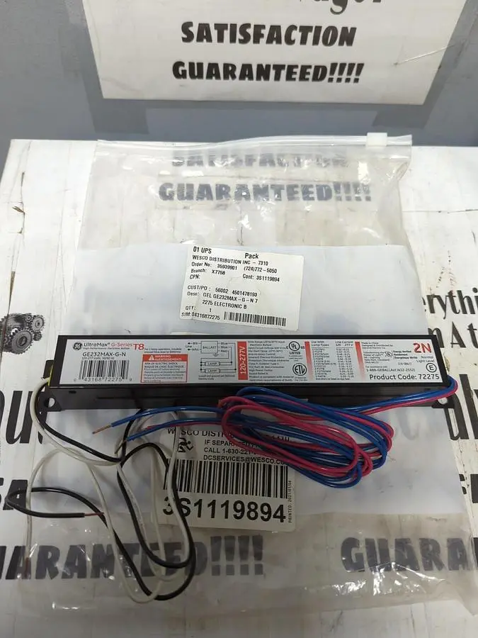 New | in-Stock GENERAL ELECTRIC GE232MAX-G-N (T8-2N) Lighting Ohio US | Surplus Asset Holdings #1227867