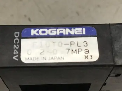 USED KOGANEI F10T0-PL3