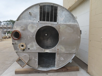 3000 gallon Stainless Steel Mix Tank with Dish Bottom
