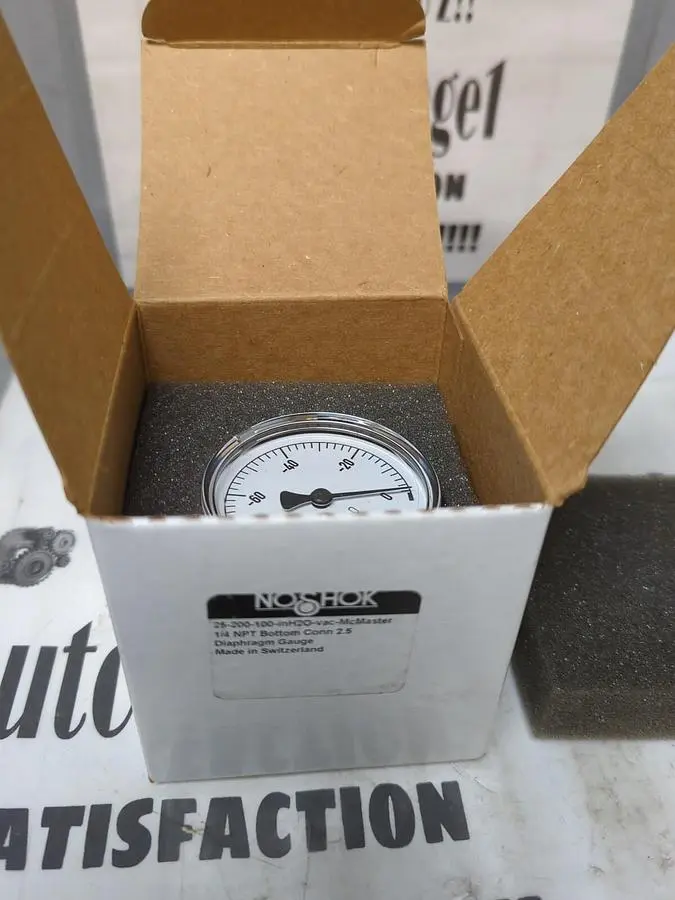 New | in-Stock NOSHOK 8-110-646-848 Universal Pressure Meters | Surplus Asset Holdings #1217269