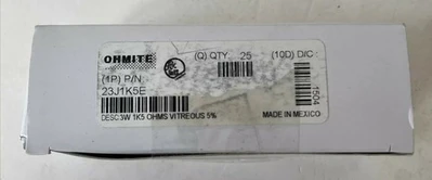 NEW Ohmite 23J1K5E