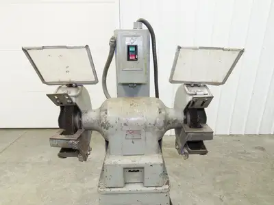 Van Dorn 85 Bench Grinder Pedestal  10" 1500 RPM 226/440V 3Ph
