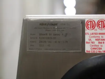 Used ROBOT COUPE Blixer 60 Commercial Food Processors Illinois US | M&M Equipment Corp. #1368001
