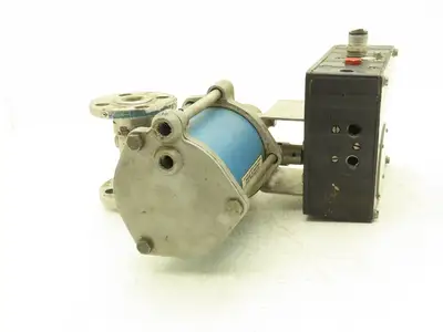 Jamesbury 3/4" 5150 31 3600 MT 316SS Ball Valve w/Pneumatic Actuator ST-50E