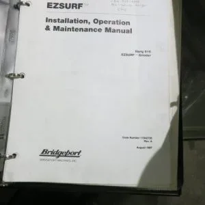 USED 1998 BRIDGEPORT HARIG EZ SURF