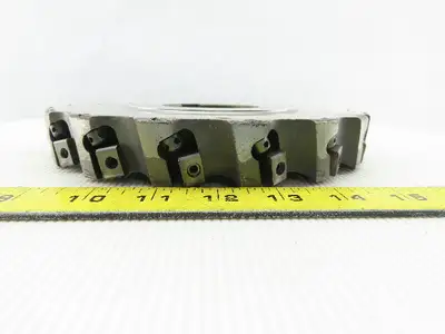 Dijet HSM9.018-10431L 9" Indexable Face Shell Mill LH Cutter 76mm Arbor 18 Flute