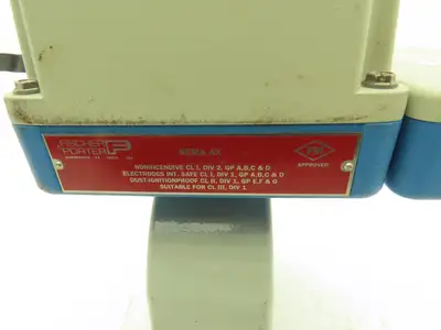 Fischer & Porter 10D14 75EN11PL29KD11KAC1 Magnetic Flow Meter 40mm 161gpm 120V