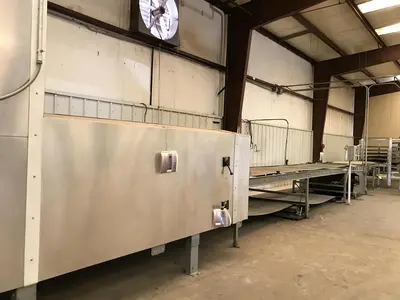 Used 2004 BAKER PERKINS 48" INDIRECT FIRED TUNNEL OVEN Continuous Ovens Texas US | Bakery Machinery and Engineering #1770306