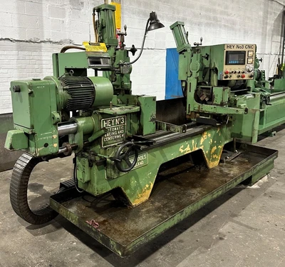 HEY 3 6.5" X 51" CNC FACING / CENTERING MACH
