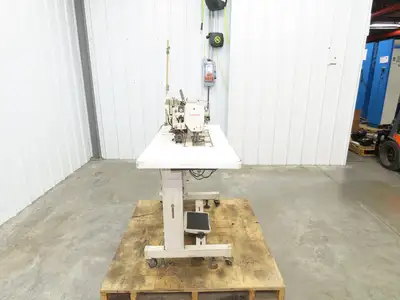 KM-1070BLX-7 Fortuna Industrial Sewing Embroidery Servo Machine 230VAC 1Ph *Read